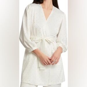 Marilyn Crystal Charmeuse Robe
